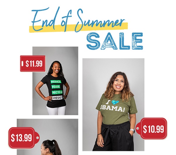 End of summer sale