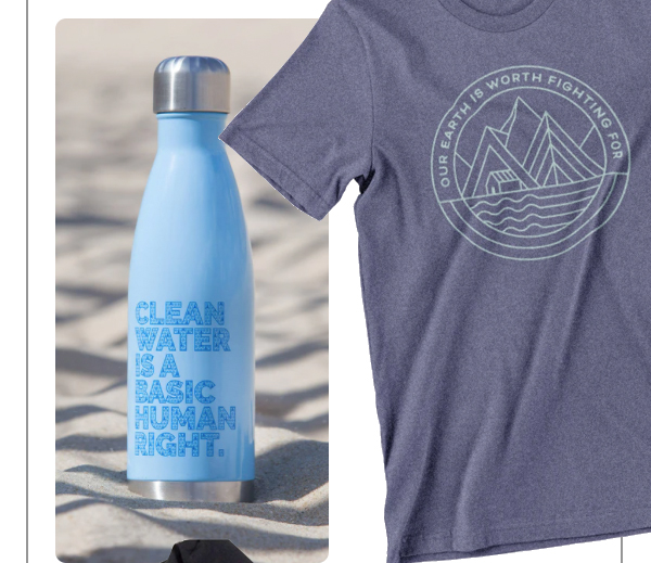 Clean Water water bottle