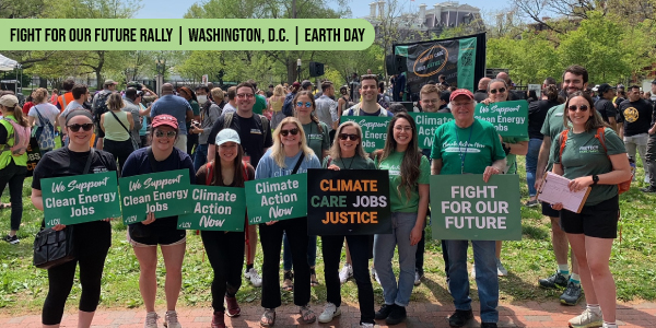 LCV at the Earth Day Rally